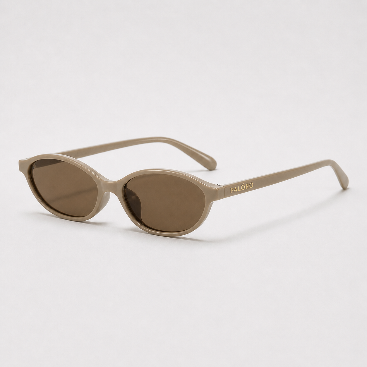 Palóro Sorrento zonnebril beige zijaanzicht - UV400 bescherming