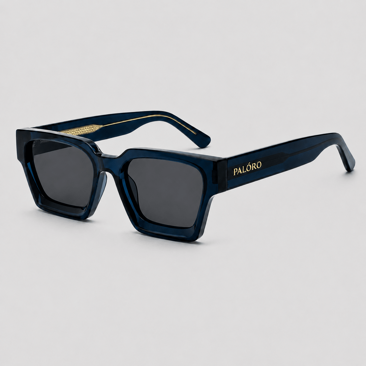 Palóro Milano Black zonnebril — zwarte designer zonnebril betaalbaar