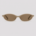 Palóro Sorrento Beige zonnebril — strakke beige zonnebril UV400