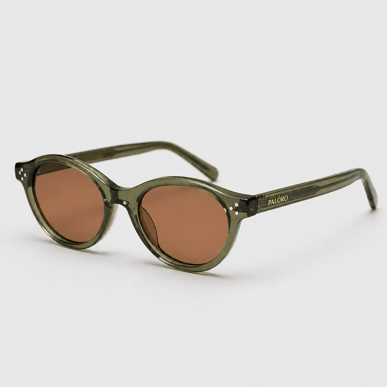 Palóro Venezia Green zonnebril — minimalistisch design zonnebril